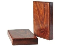 Bloc En Bois De Sésame 30cm X 20cm X 5cm