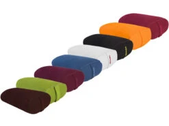 Bolster De Yoga Ovale EPEAUTRE 100 % Coton Bio 60 Cm X15 Cm X 30 Cm Lot De 6