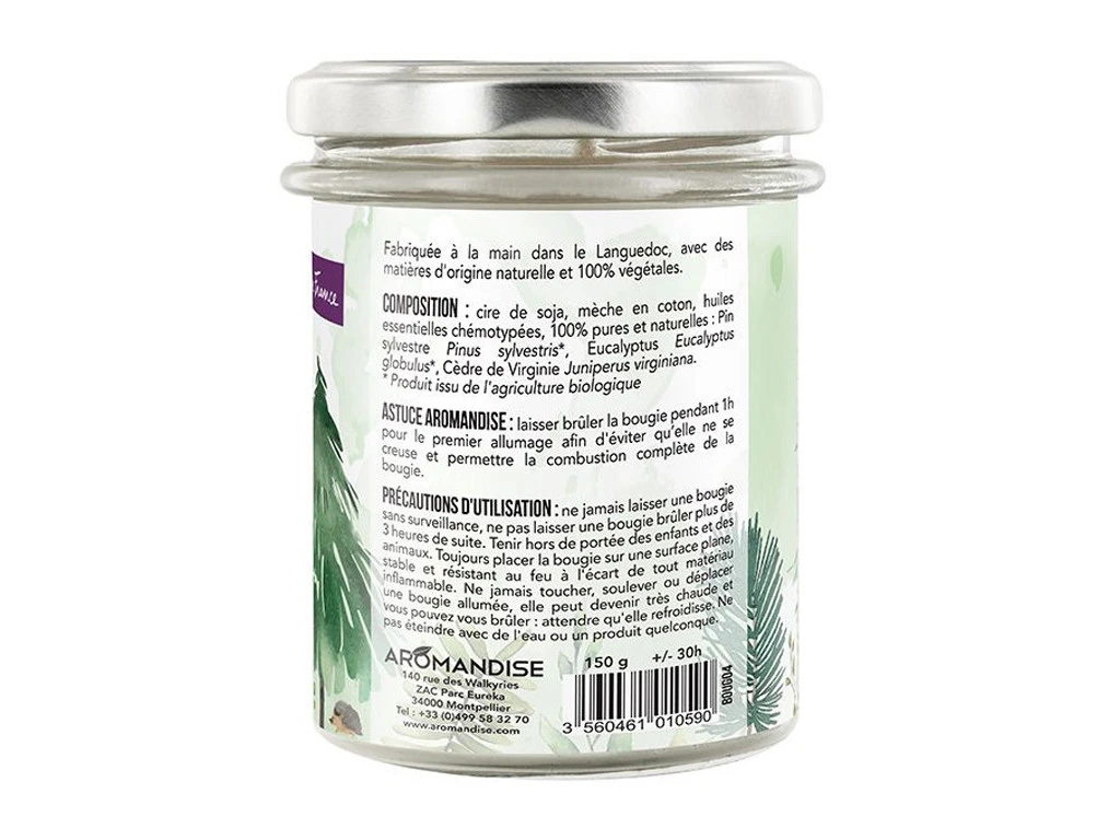 Bougie Balade En Forêt 150g 7 Bougie Balade En Forêt 150g – Image 5