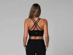Brassiere De Yoga Glamour - Bio Noir Noir XS - 36 -Magasin De Vetements brassiere de yoga glamour bio 16352416646177cec03b5f5