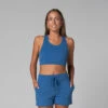 Brassiere De Yoga Glamour - Bio Bleu Bleu XS - 36 -Magasin De Vetements brassiere de yoga glamour bio 16352420216177d025481fa