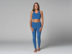 Brassiere De Yoga Glamour - Bio Bleu Bleu XS - 36 -Magasin De Vetements brassiere de yoga glamour bio 16352420726177d0580782e