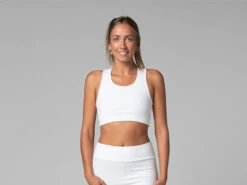 Brassière De Yoga Sport - Bio Blanc Blanc XS -Magasin De Vetements brassiere de yoga sport bio 163515502161767c4d64d3f