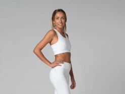 Brassière De Yoga Sport - Bio Blanc Blanc XS -Magasin De Vetements brassiere de yoga sport bio 163516322161769c55568a4