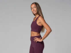 Brassière De Yoga Sport - Bio Prune Prune XS - 36 -Magasin De Vetements brassiere de yoga sport bio 16351659946176a72a6a579