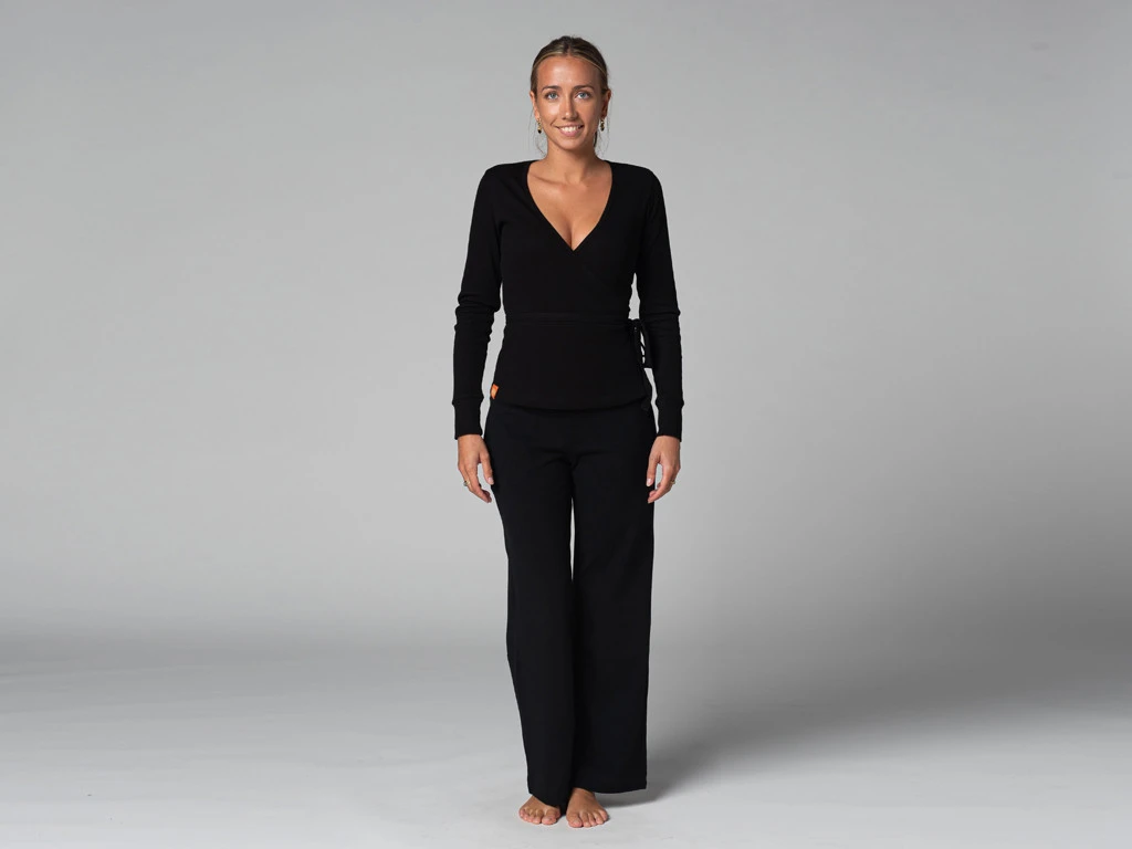 Cache Cœur - Bio Noir Noir XS - 36 8 Cache Cœur - Bio Noir Noir XS - 36 – Image 6