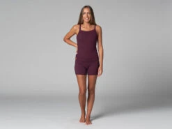 Débardeur Femme Côtelé Prune Prune XS - 36 -Magasin De Vetements debardeur femme cotele 16358423536180f9317480c