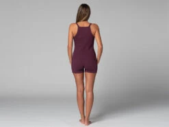 Débardeur Femme Côtelé Prune Prune XS - 36 -Magasin De Vetements debardeur femme cotele 16358423666180f93e30a50