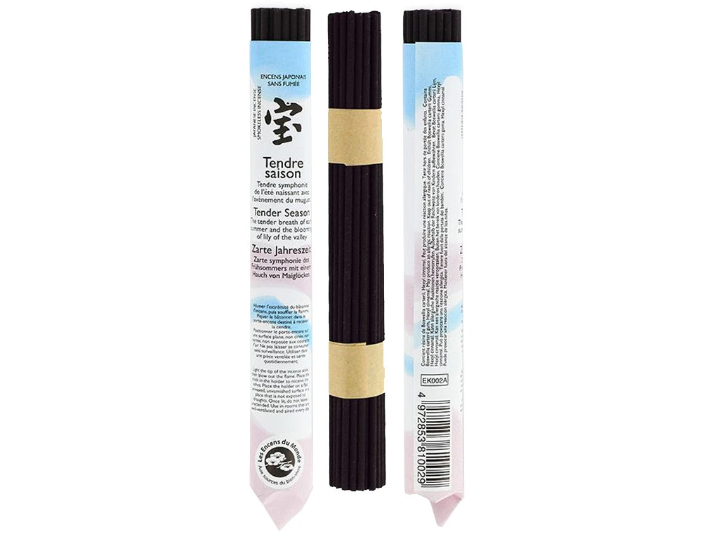 Encens Japonais ''sans Fumée'' Tendre Saison 35 Bâtonnets X 30 Min 4 Encens Japonais ''sans Fumée'' Tendre Saison 35 Bâtonnets X 30 Min – Image 2