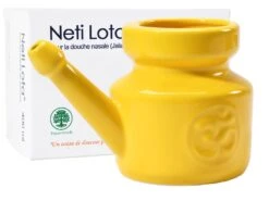 Lota Om En Porcelaine émaillée 400ml Jaune Safran