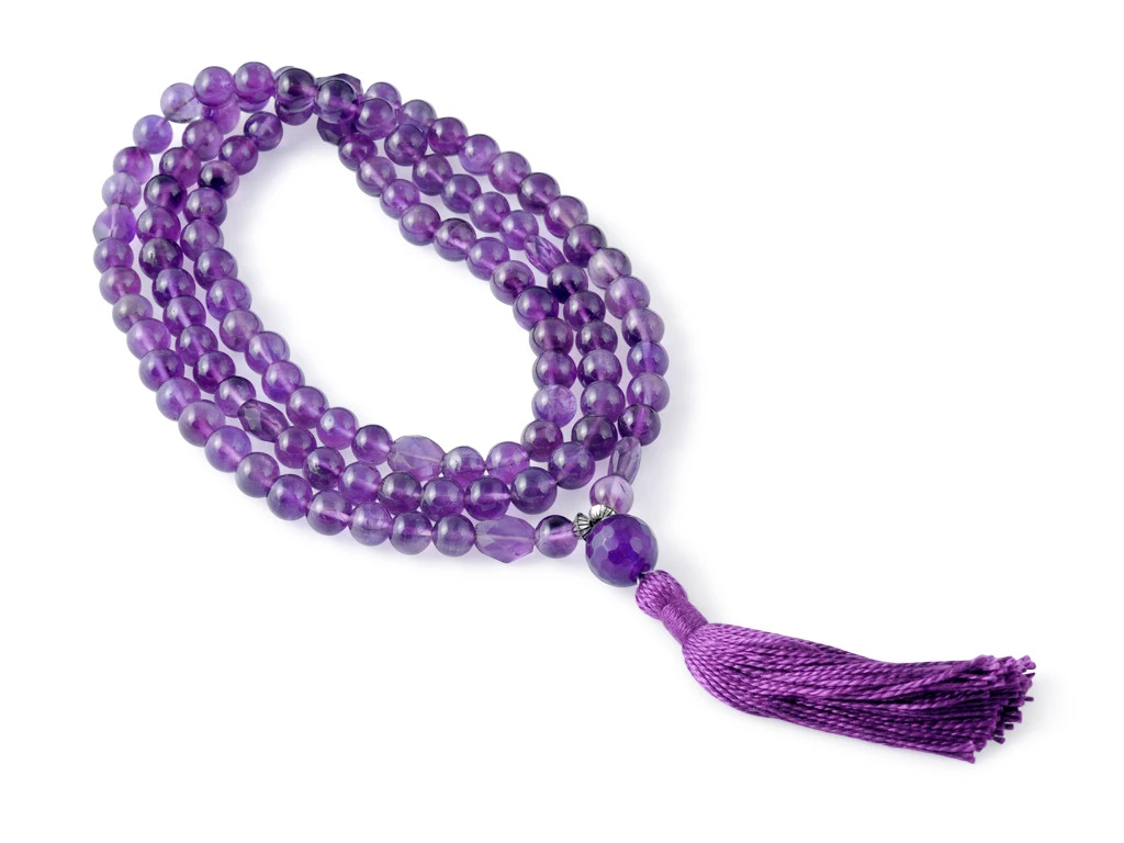 Mala 108 Perles 8mm Amethyste 3 Mala 108 Perles 8mm Amethyste