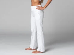 Pantalon De Yoga Femme Confort - Bio Blanc Blanc XS - 36 -Magasin De Vetements pantalon de yoga femme confort bio 1635848409618110d9c606e