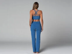 Pantalon De Yoga Femme Confort - Bio Bleu Bleu XS - 36 -Magasin De Vetements pantalon de yoga femme confort bio 1635848533618111556989b