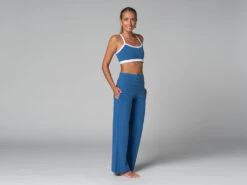 Pantalon De Yoga Femme Jazzy - Bio Bleu Bleu XS - 34 -Magasin De Vetements pantalon de yoga femme jazzy bio 163584725861810c5a6264f
