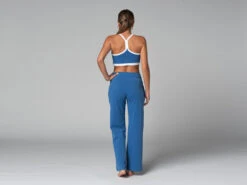 Pantalon De Yoga Femme Jazzy - Bio Bleu Bleu XS - 34 -Magasin De Vetements pantalon de yoga femme jazzy bio 163584726261810c5ec460b