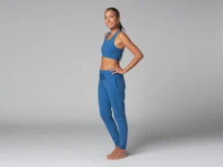 Pantalon De Yoga Femme Jogg - Bio Bleu Bleu XS - 36 -Magasin De Vetements pantalon de yoga femme jogg bio 163584800361810f43880aa