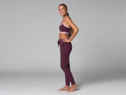 Pantalon De Yoga Femme Jogg - Bio Prune M - Presque Parfaits -Magasin De Vetements pantalon de yoga femme jogg bio 170556834065a8e854071e1