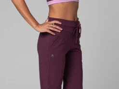 Pantalon De Yoga Femme Jogg - Bio Prune M - Presque Parfaits -Magasin De Vetements pantalon de yoga femme jogg bio 170556834765a8e85b5596c
