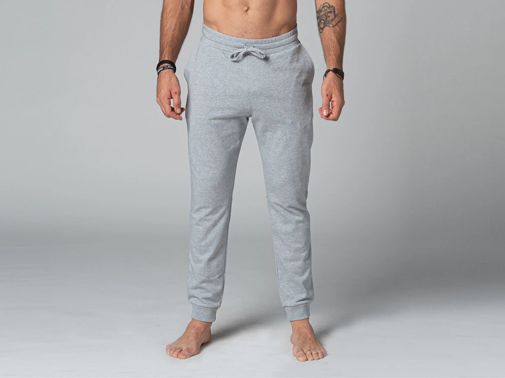 Pantalon De Yoga Homme Jogger - Bio Gris Gris S - 38/40 3 Pantalon De Yoga Homme Jogger - Bio Gris Gris S - 38/40