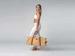 Sac à Tapis De Yoga Navy Bag - Coton Sable 70cm X 30 Cm -Magasin De Vetements sac a tapis de yoga navy bag coton sable 15718454175db07529cf2ff