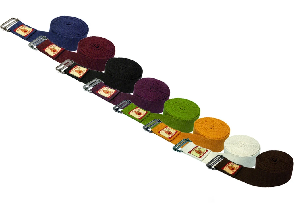 Sangles 100% Coton Bio - Boucle Rectangulaire Lot De 6 3 Sangles 100% Coton Bio - Boucle Rectangulaire Lot De 6