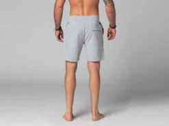 Short De Yoga Homme - Coton Bio Gris Gris S - 38/40 -Magasin De Vetements short de yoga homme coton bio 1635436174617ac68ecd991
