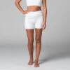 Short De Yoga Slim - Bio Blanc Blanc XS - 36 -Magasin De Vetements short de yoga slim bio 16358456606181061c87ff0