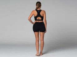 Short Femme Traditionnel Iyengar - Bio Noire Noir XS - 36 -Magasin De Vetements short femme traditionnel iyengar bio 163584468961810251e3359