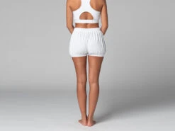 Short Femme Traditionnel Iyengar - Bio Blanc Blanc XS - 36 -Magasin De Vetements short femme traditionnel iyengar bio 16358449096181032d6f906