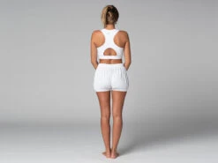 Short Femme Traditionnel Iyengar - Bio Blanc Blanc XS - 36 -Magasin De Vetements short femme traditionnel iyengar bio 16358449386181034a748b3