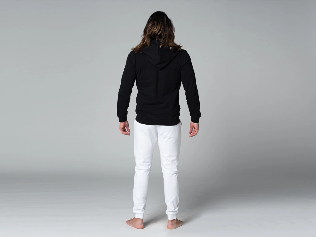 Sweat A Capuche Homme 100% Bio Noir Noir S - 38/40 12 Sweat A Capuche Homme 100% Bio Noir Noir S - 38/40 â Image 10