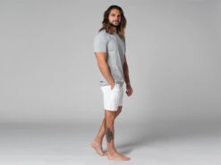 T-Shirt Tapan Manches Courtes 100% Bio Gris Gris S - 38/40 -Magasin De Vetements t shirt tapan manches courtes 100 bio 1635410347617a61ab6b602