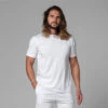 T-Shirt Tapan Manches Courtes 100% Bio Blanc Blanc S - 38/40 -Magasin De Vetements t shirt tapan manches courtes 100 bio 1635410525617a625d58406