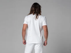T-Shirt Tapan Manches Courtes 100% Bio Blanc Blanc S - 38/40 -Magasin De Vetements t shirt tapan manches courtes 100 bio 1635410533617a6265b3813