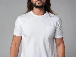 T-Shirt Tapan Manches Courtes 100% Bio Blanc Blanc S - 38/40 -Magasin De Vetements t shirt tapan manches courtes 100 bio 1635410544617a62705fc48