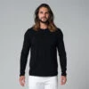 T-Shirt Tapan Manches Longues 100% Bio Noir Noir S - 38/40 -Magasin De Vetements t shirt tapan manches longues 100 bio 16353457076179652be254a