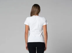 T-Shirt TARA M/C Ras Du Cou - Bio Blanc Blanc XS - 36 -Magasin De Vetements t shirt tara m c ras du cou bio 163525584561780625c1607