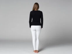 T-Shirt Tara M/L Ras Du Cou Bio Noir Noir XS - 36 -Magasin De Vetements t shirt tara m l ras du cou bio 1635260866617819c275c4b