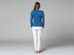 T-Shirt Tara M/L Ras Du Cou Bio Bleu Bleu XS - 36 -Magasin De Vetements t shirt tara m l ras du cou bio 163526166761781ce35e07f