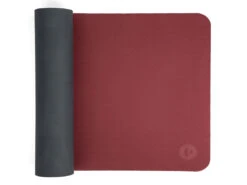 Tapis De Yoga Eco-Terre 183 Cm X 60 Cm X 6 Mm Bordeaux