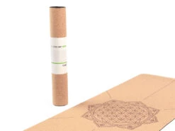 Tapis De Yoga En Liège FLEUR DE VIE 185 Cm X 66 Cm X 4 Mm -Magasin De Vetements tapis de yoga en liege fleur de vie 163793829461a0f4766a797