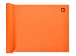 Tapis De Yoga Large-Mat 183cm/220cmx80cmx4.5mm Orange Safran 183cm