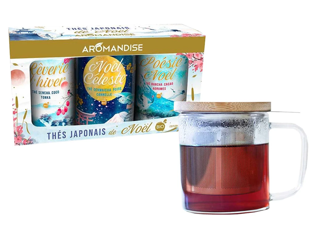 Coffret Thé Japonais De Noel Cepheus 3 Coffret Thé Japonais De Noel Cepheus