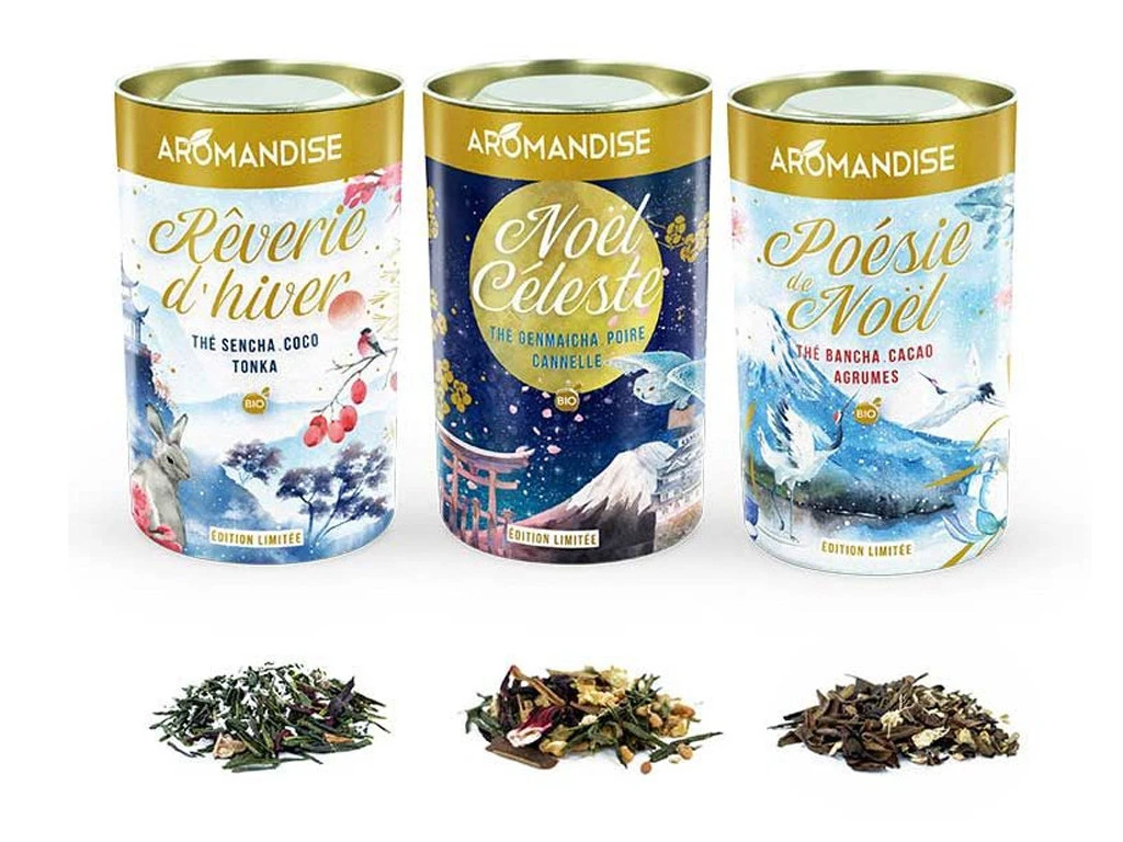Coffret Thé Japonais De Noel Cepheus 4 Coffret Thé Japonais De Noel Cepheus – Image 2