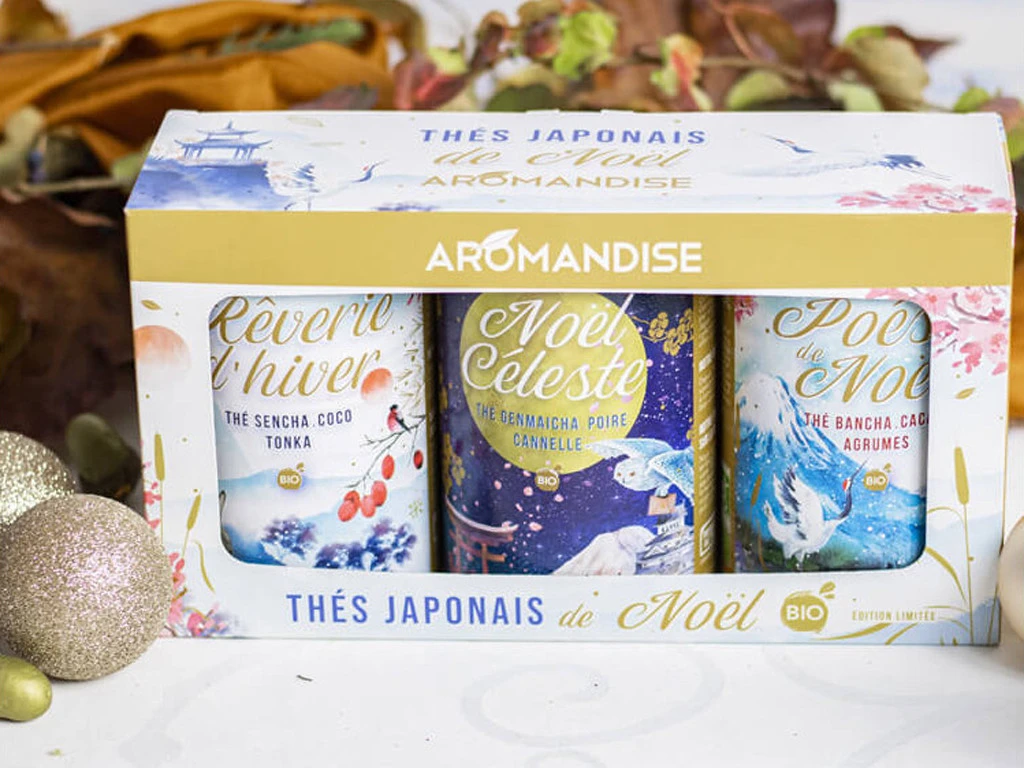 Coffret Thé Japonais De Noel Cepheus 5 Coffret Thé Japonais De Noel Cepheus – Image 3