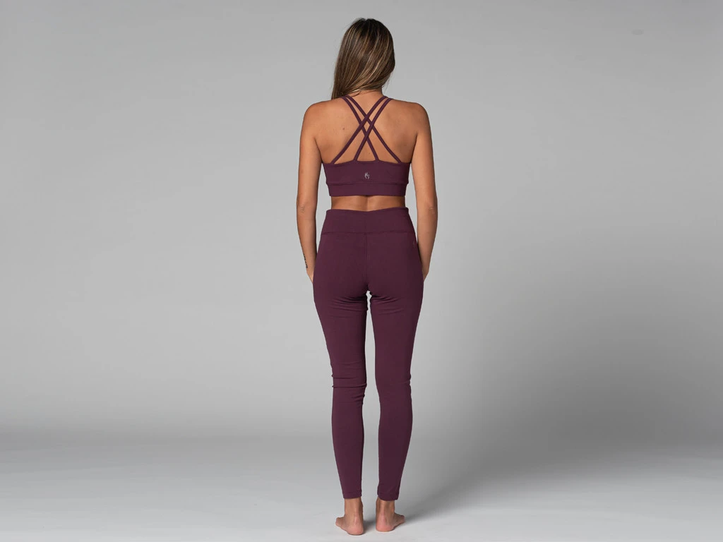 Yoga Legging Pocket - Bio Prune Prune XS - 36 9 Yoga Legging Pocket - Bio Prune Prune XS - 36 â Image 7