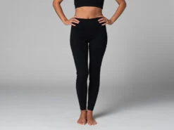 Yoga Legging Pocket - Bio Noir Noir XS - 36