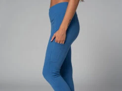 Yoga Legging Pocket - Bio Bleu Bleu XS - 36 -Magasin De Vetements yoga legging pocket bio 1635849400618114b838571
