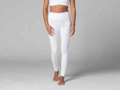 Yoga Legging Pocket - Bio Blanc Blanc XS - 36