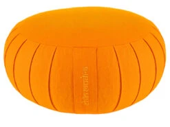 Zafu Confort 100% Coton Bio - Kapok Orange Safran - Presque Parfaits